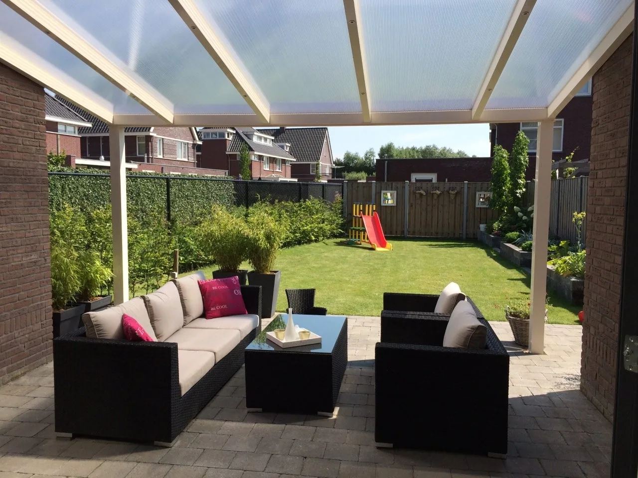 Bolthole veranda detail