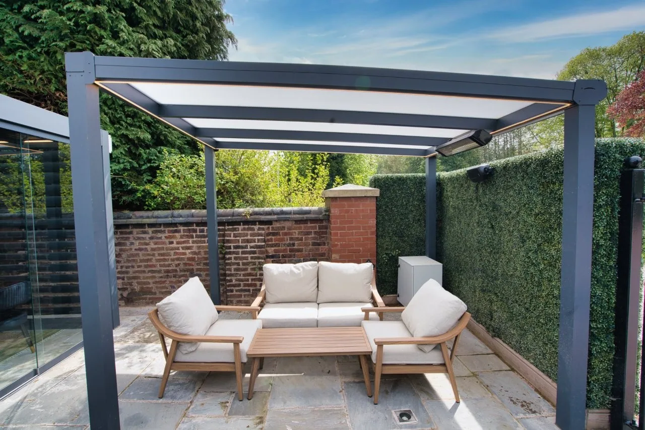 Pavilion veranda relaxation space