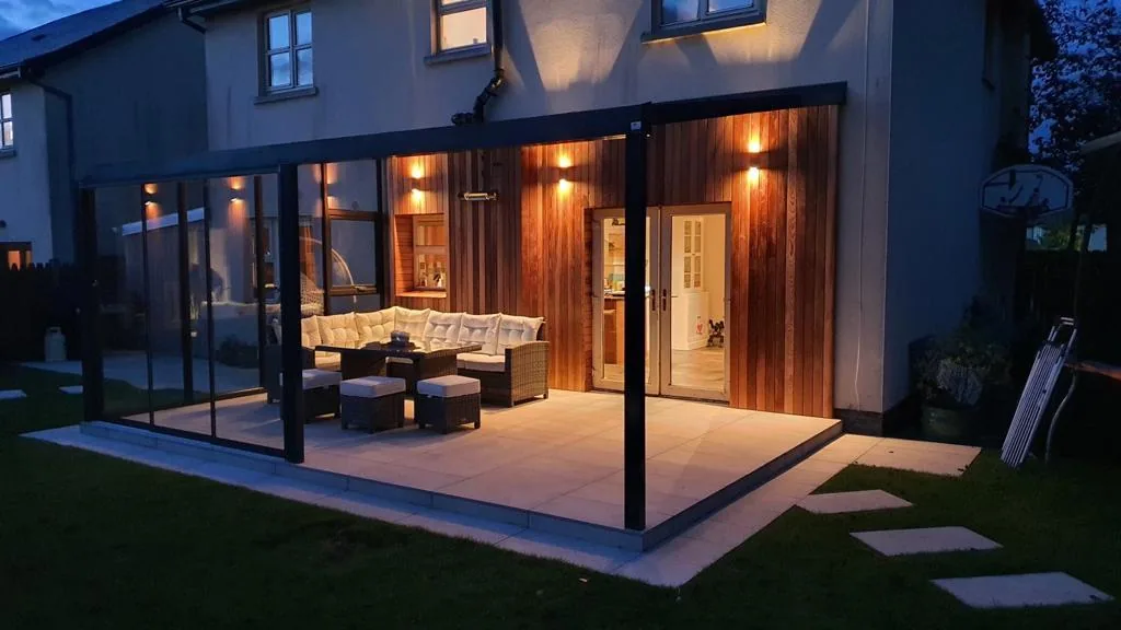 Haven veranda close up detail