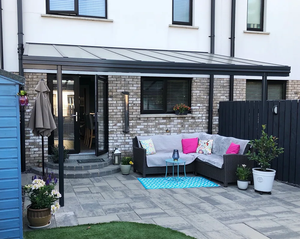 Haven veranda garden view