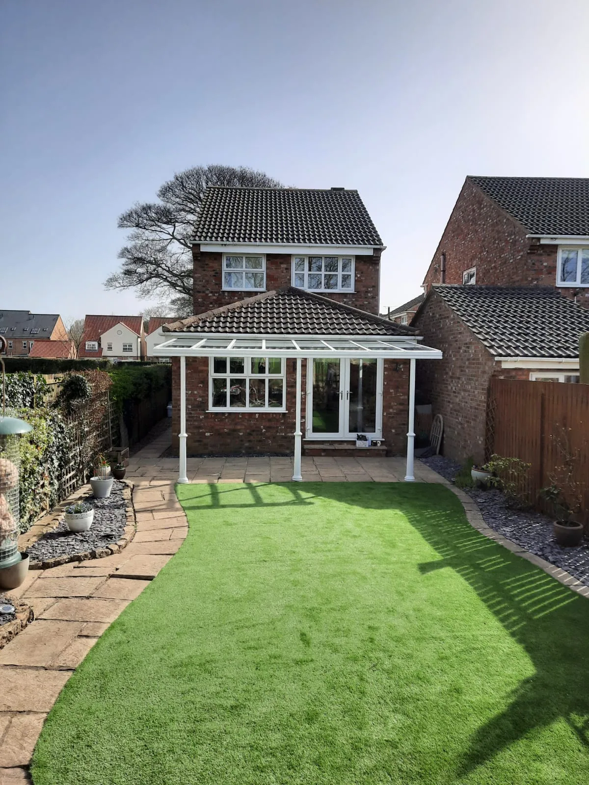 Haven veranda rural property