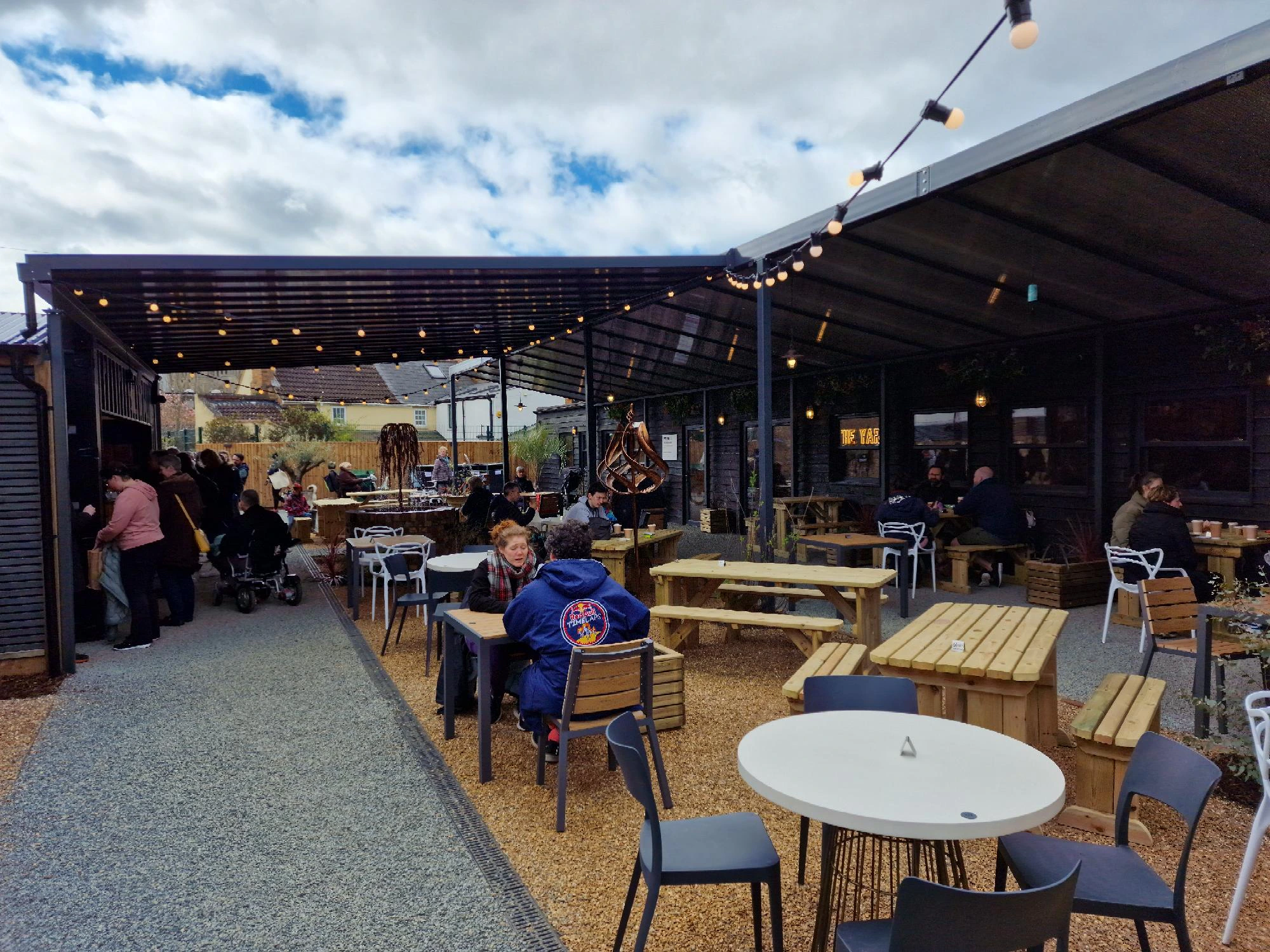 Pavilion veranda outdoor room