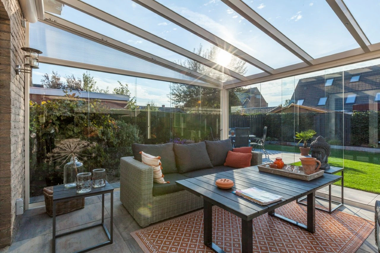 Sanctuary veranda close up