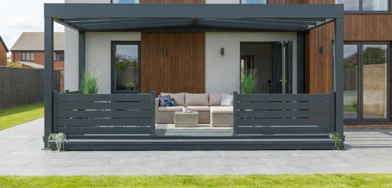 The Vista heavy-duty veranda by The Good Veranda Company
